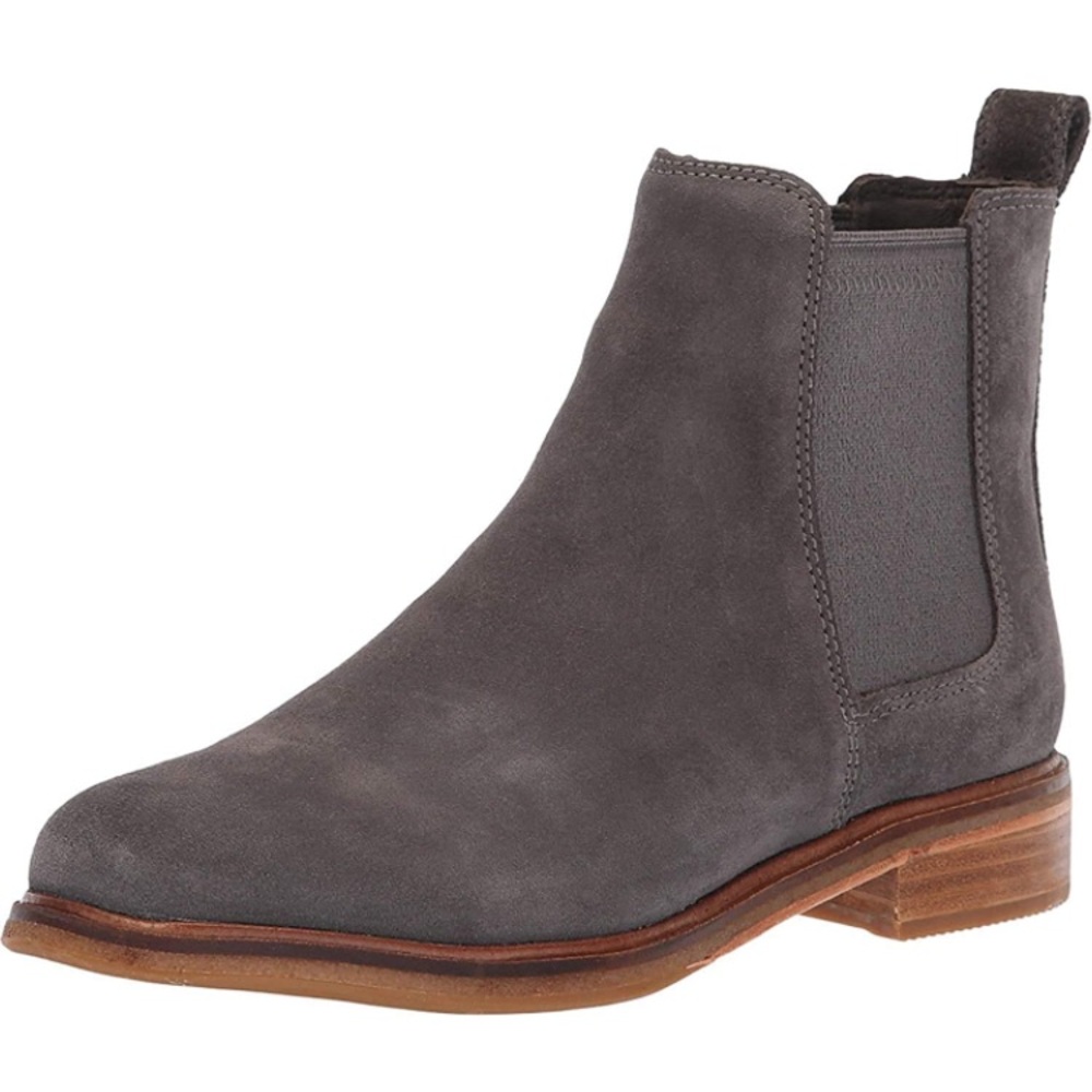 Clarks Clarkdale Arlo Grey Suede Boots